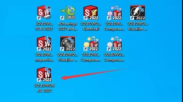 SolidWorks 2022 SW【3D建模設計軟件】中文破解版下載安裝圖文教程、破解注冊方法